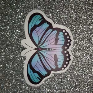 NATURE WATERPOOF Sticker Butterfly